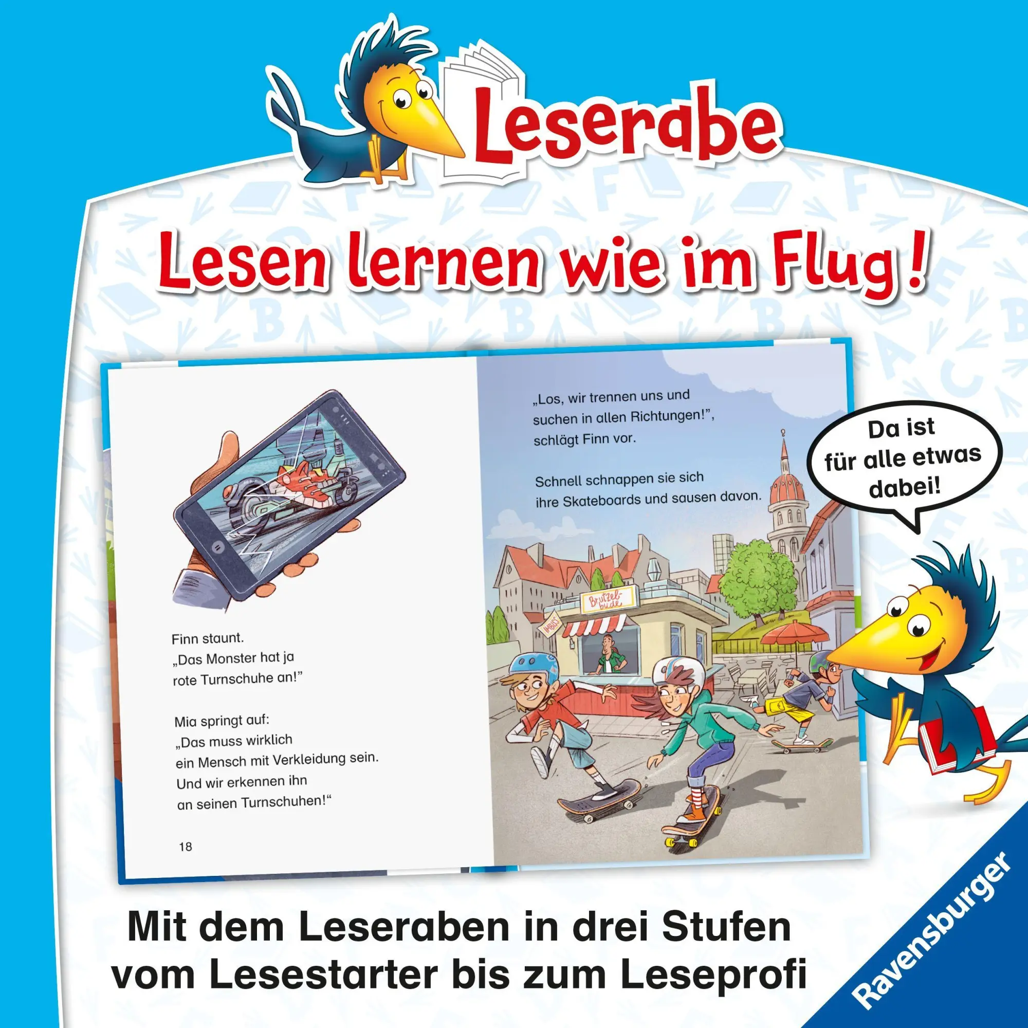 Bild: 9783473464487 | Leserabe 2. Lesestufe - Ein Fall für die Skater-Bande | Friedrich