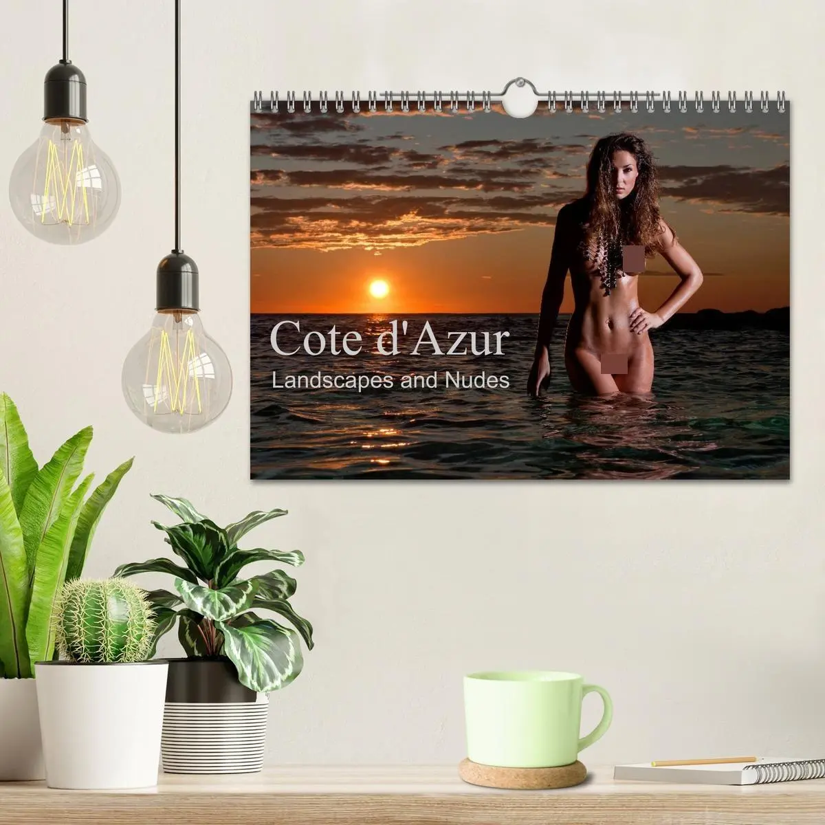 Bild: 9783516574487 | Cote d'Azur Landscapes and Nudes (Wall Calendar 2026 DIN A4...