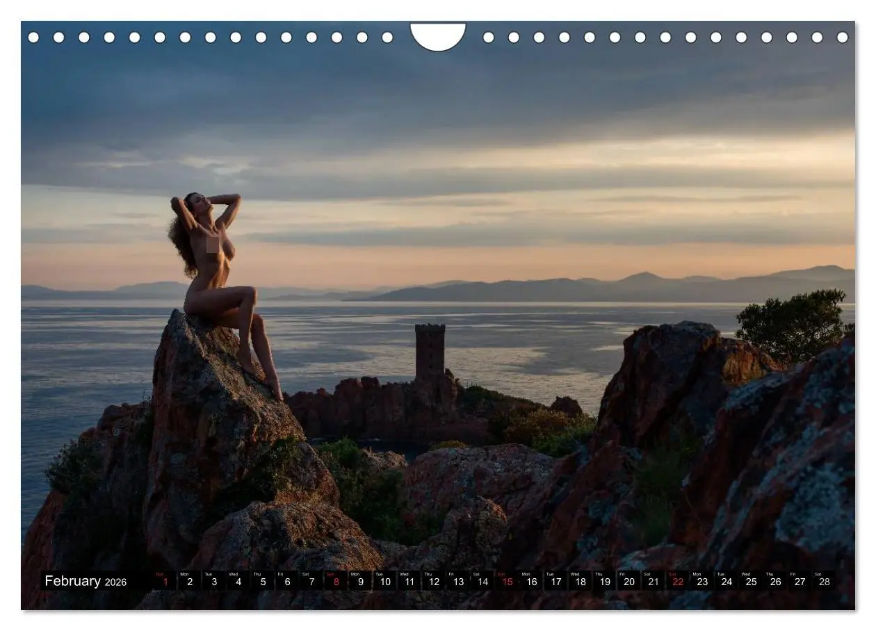 Bild: 9783516574487 | Cote d'Azur Landscapes and Nudes (Wall Calendar 2026 DIN A4...
