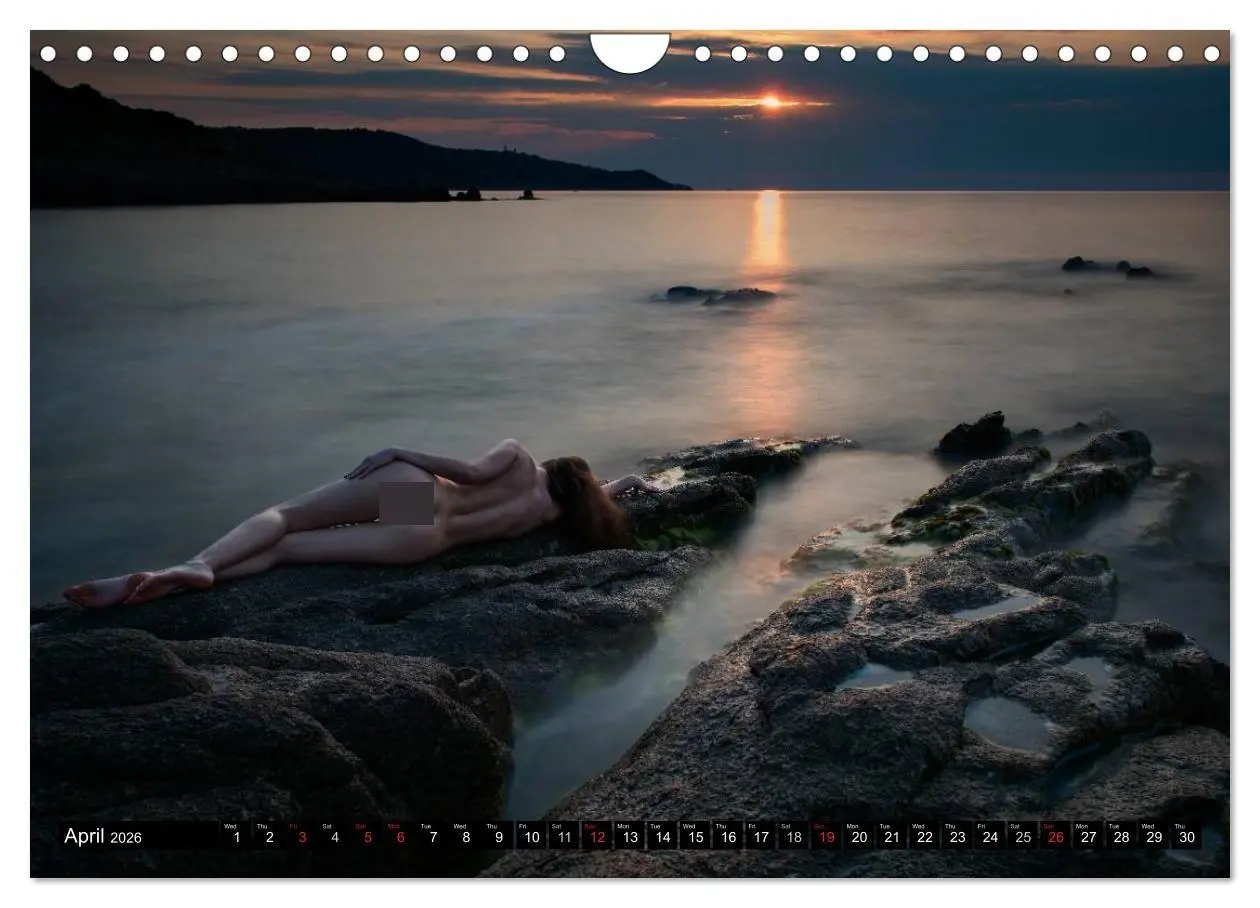 Bild: 9783516574487 | Cote d'Azur Landscapes and Nudes (Wall Calendar 2026 DIN A4...
