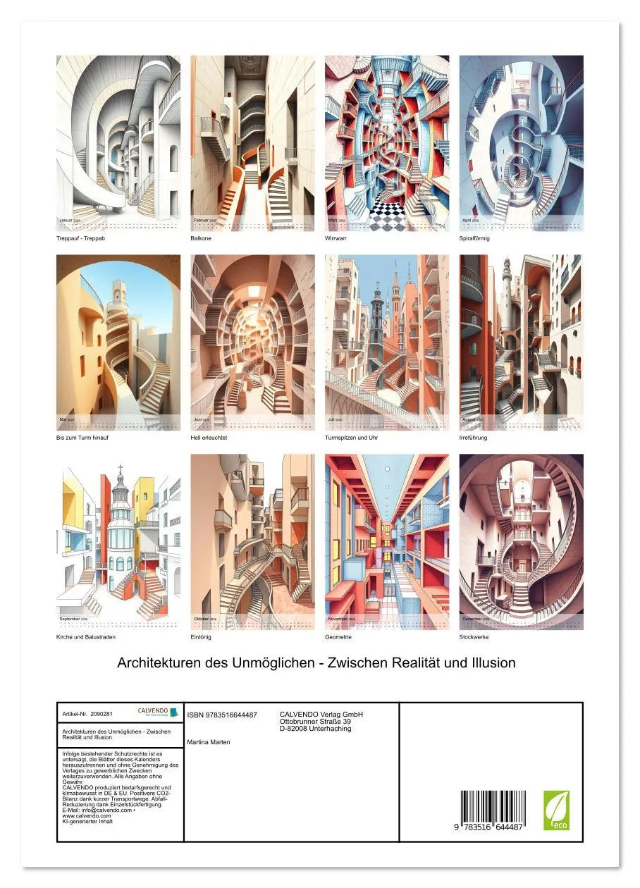 Bild: 9783516644487 | Architekturen des Unmöglichen - Zwischen Realität und Illusion...