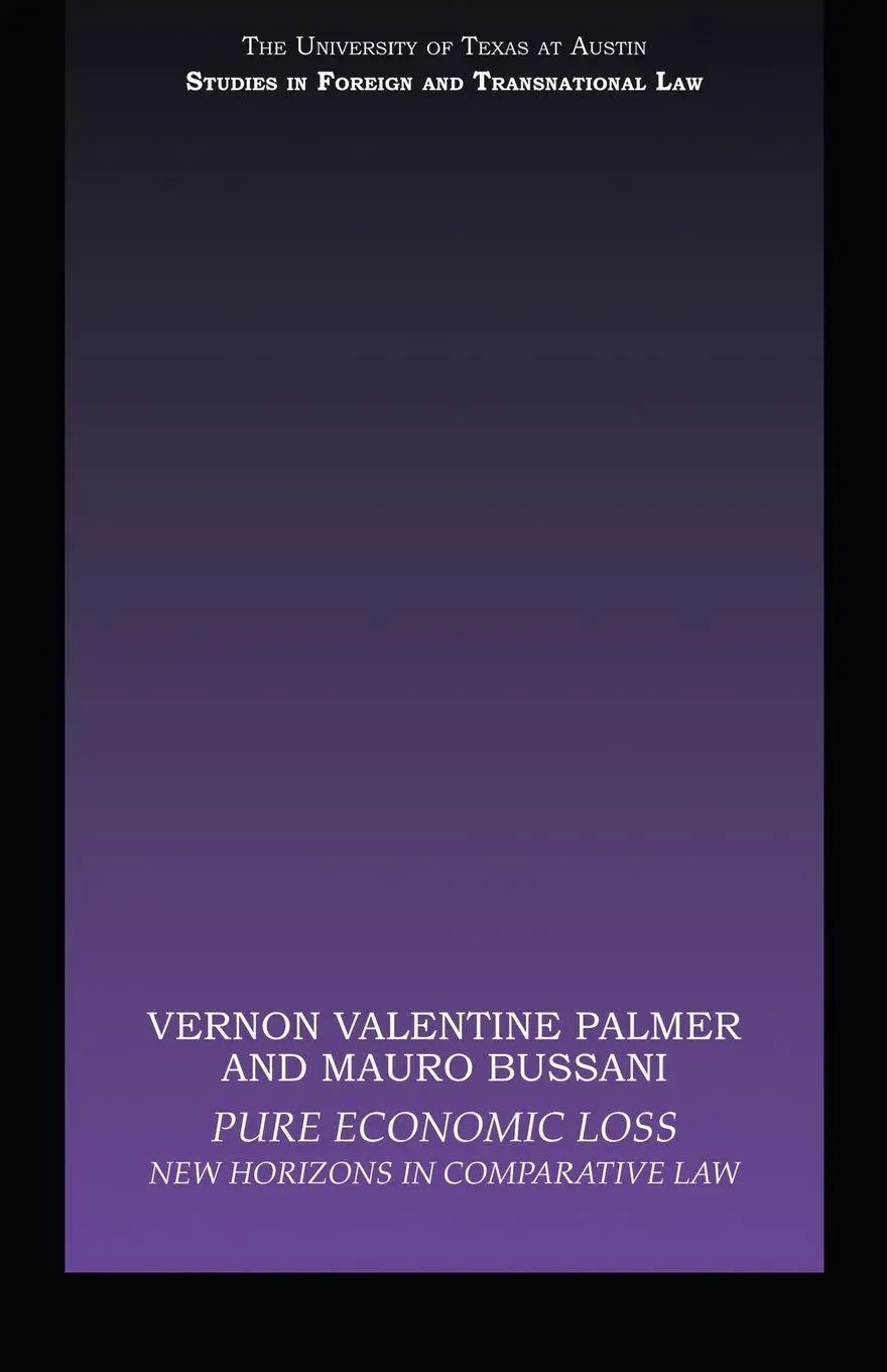 Cover: 9780415574587 | Pure Economic Loss | New Horizons in Comparative Law | Palmer (u. a.)