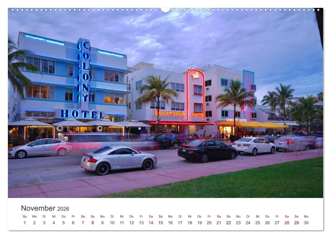 Bild: 9783457614587 | Miami - Gateway to the Americas (Wandkalender 2026 DIN A2 quer),...