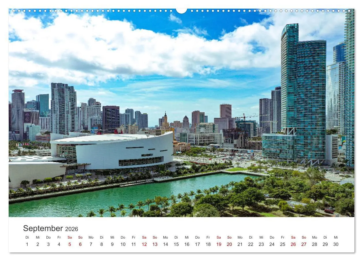 Bild: 9783457614587 | Miami - Gateway to the Americas (Wandkalender 2026 DIN A2 quer),...