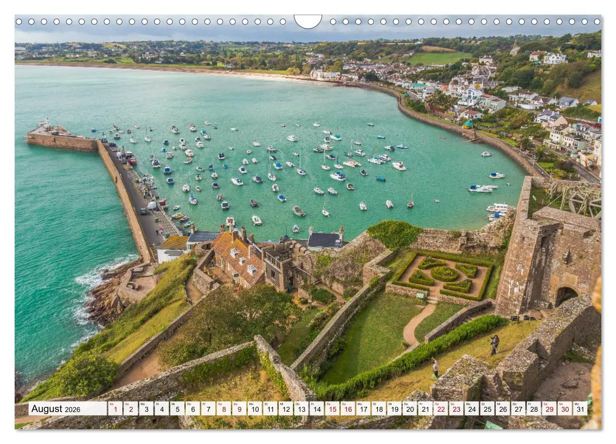 Bild: 9783457854587 | Jersey - Die Insel im Ärmelkanal (Wandkalender 2026 DIN A3 quer),...