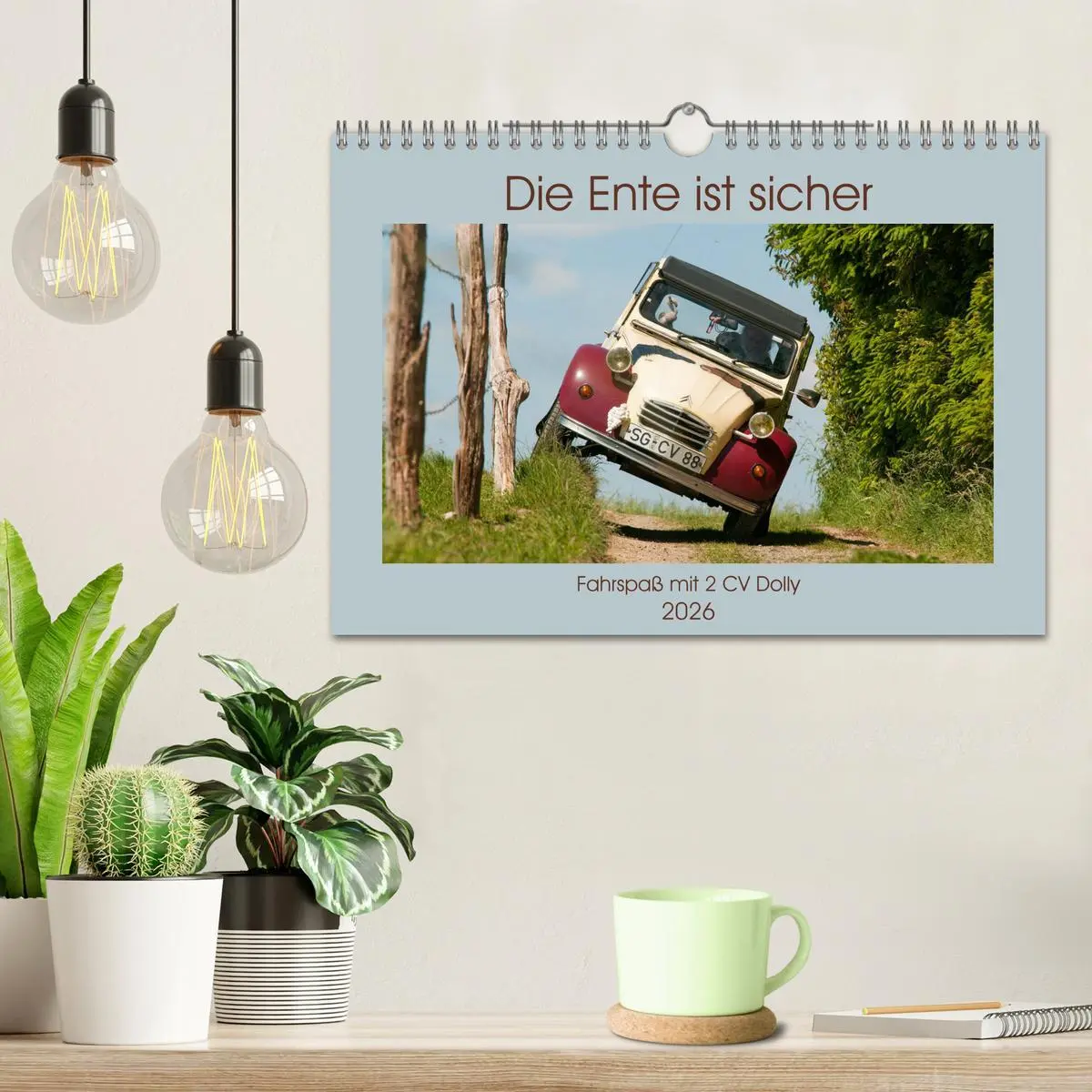 Bild: 9783457924587 | Die Ente ist sicher - Fahrspaß mit 2 CV Dolly (Wandkalender 2026...