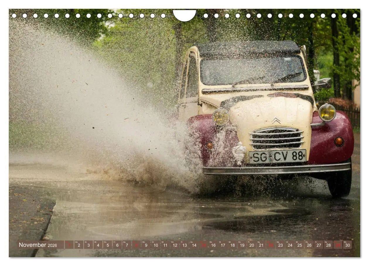 Bild: 9783457924587 | Die Ente ist sicher - Fahrspaß mit 2 CV Dolly (Wandkalender 2026...