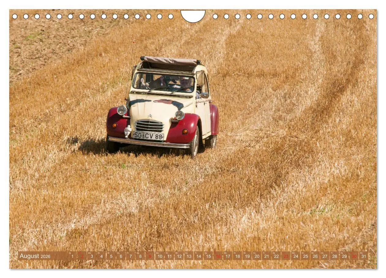 Bild: 9783457924587 | Die Ente ist sicher - Fahrspaß mit 2 CV Dolly (Wandkalender 2026...