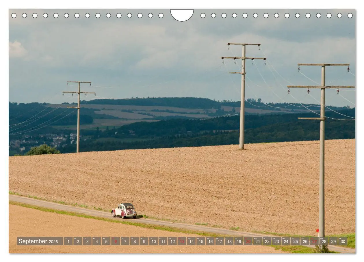 Bild: 9783457924587 | Die Ente ist sicher - Fahrspaß mit 2 CV Dolly (Wandkalender 2026...
