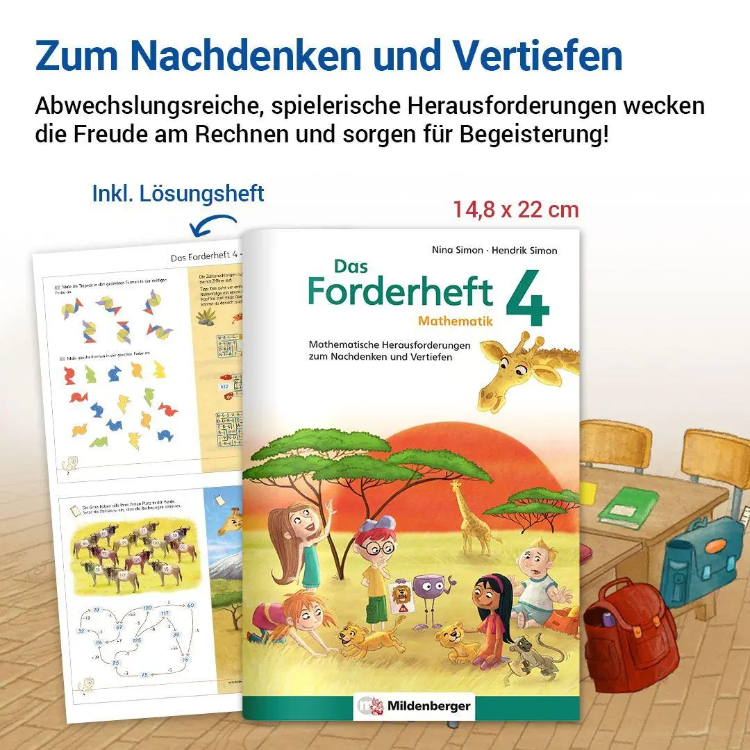 Bild: 9783619454587 | Das Forderheft Mathematik 4 | Nina Simon (u. a.) | Broschüre | 48 S.