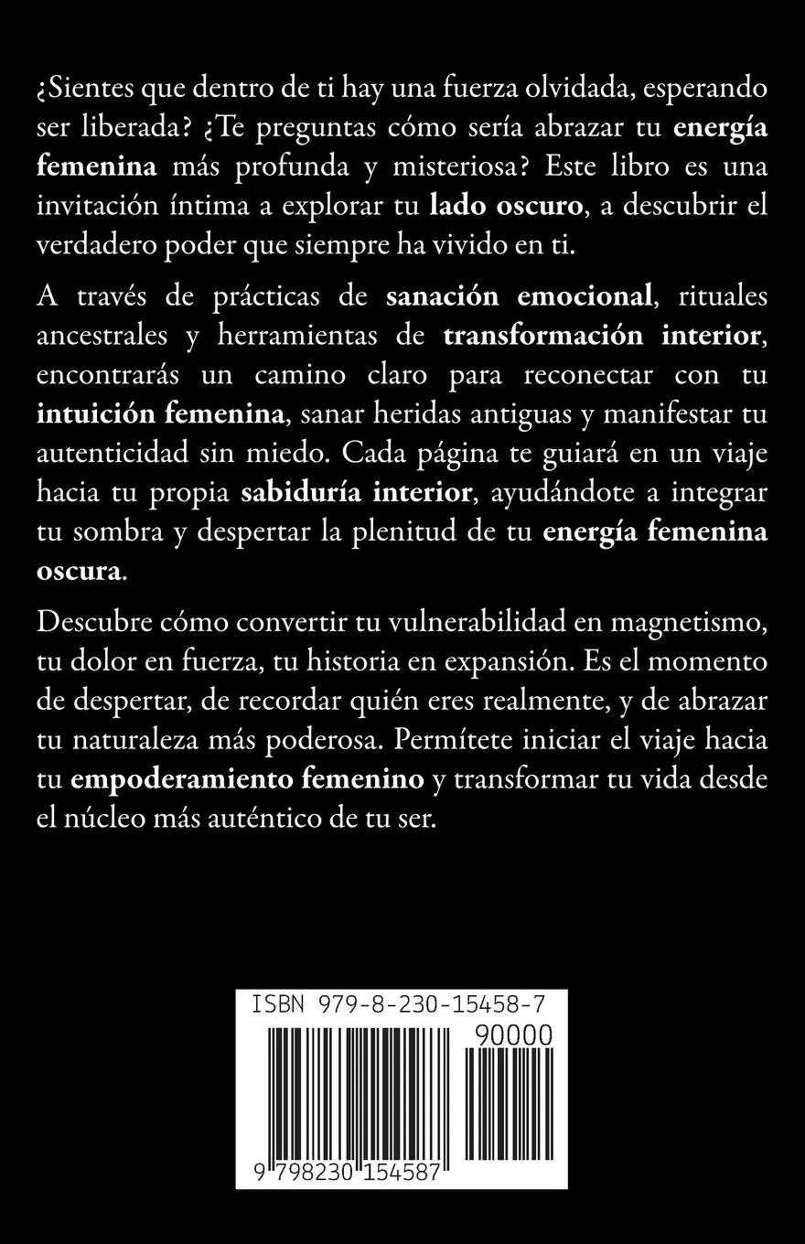 Rückseite: 9798230154587 | Energía Femenina Oscura | Avery Dorne | Taschenbuch | Spanisch | 2025