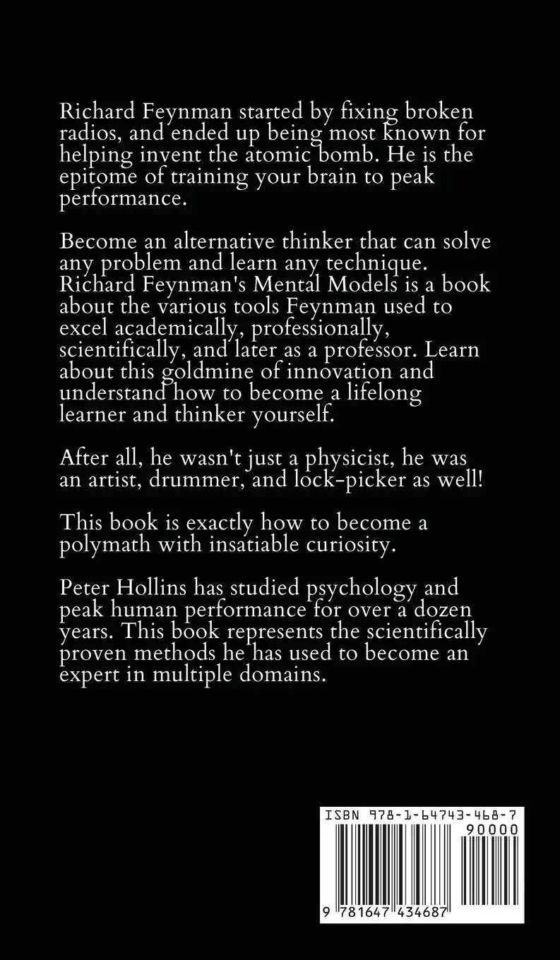 Rückseite: 9781647434687 | Richard Feynman's Mental Models | Peter Hollins | Buch | Englisch