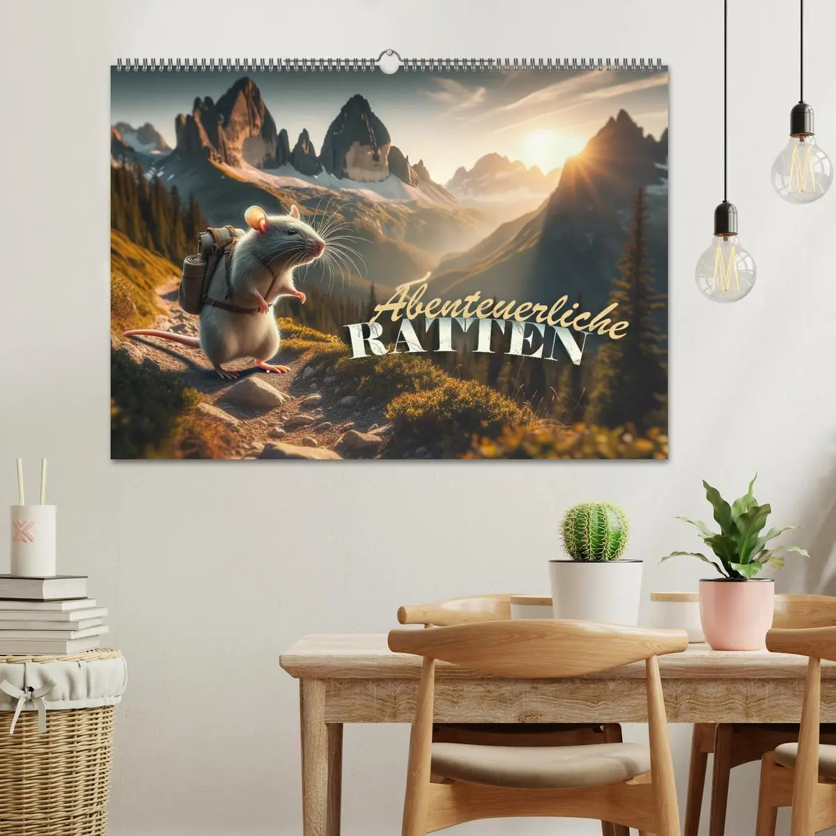 Bild: 9783457464687 | Abenteuerliche Ratten (Wandkalender 2026 DIN A2 quer), CALVENDO...