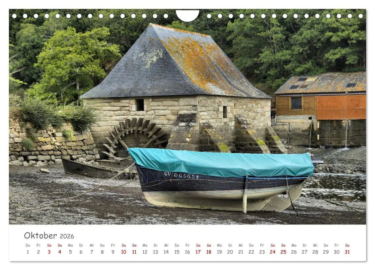 Bild: 9783457604687 | Breizh - Bretagne (Wandkalender 2026 DIN A4 quer), CALVENDO...
