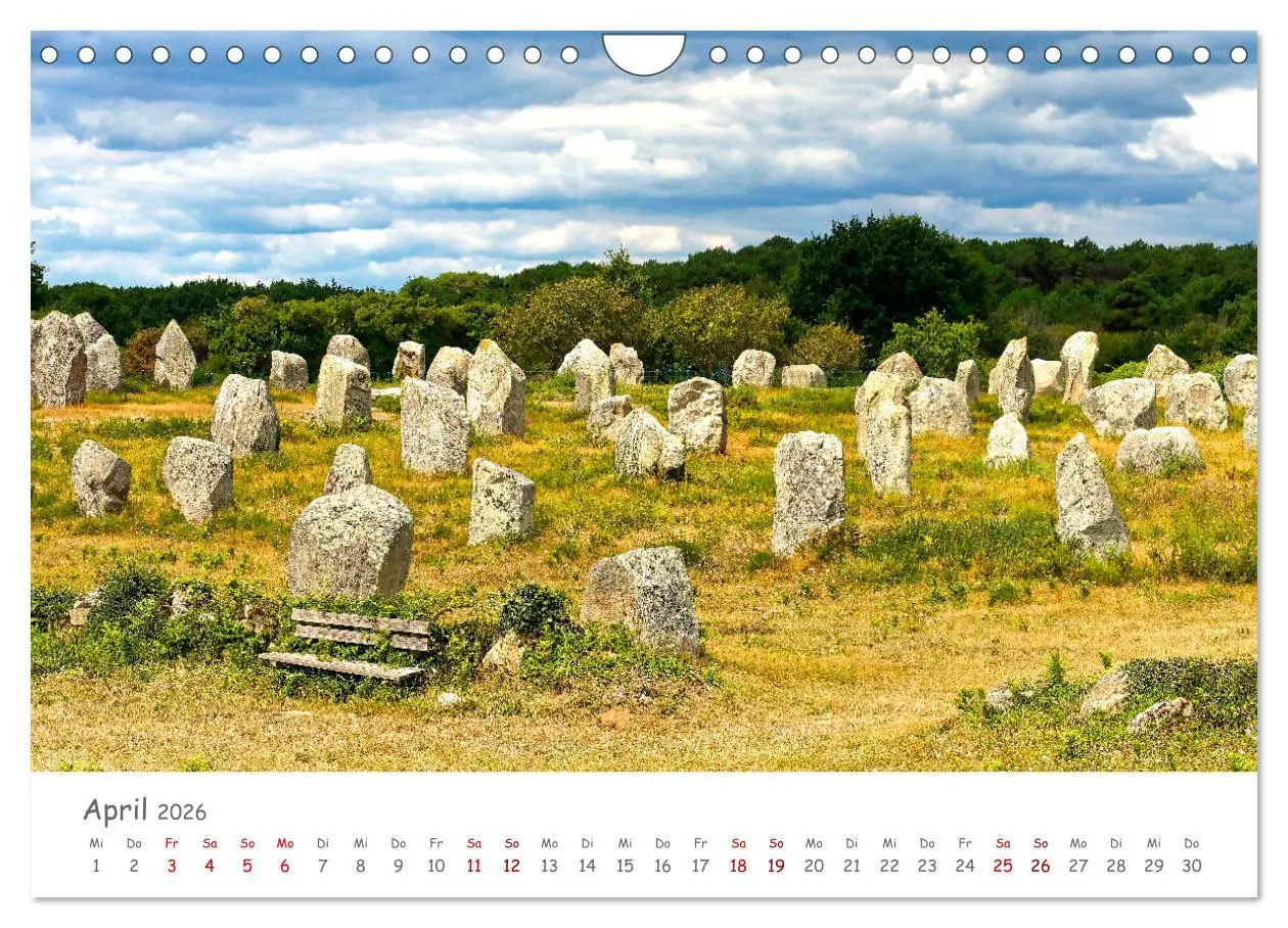 Bild: 9783457604687 | Breizh - Bretagne (Wandkalender 2026 DIN A4 quer), CALVENDO...