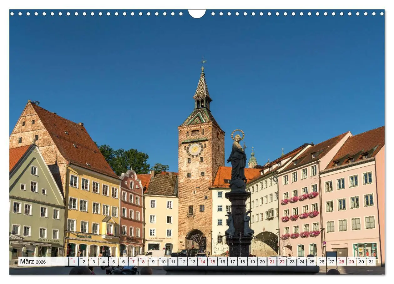 Bild: 9783457774687 | Landsberg am Lech (Wandkalender 2026 DIN A3 quer), CALVENDO...