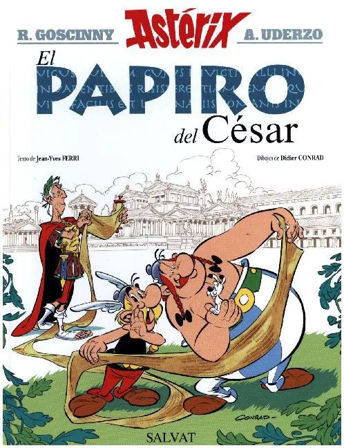 Cover: 9788469604687 | Asterix 36. El papiro del César | Jean-Yves Ferri (u. a.) | Buch