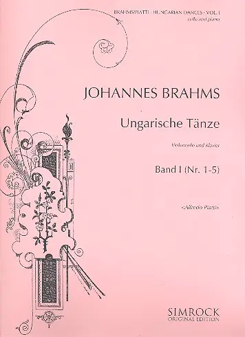 Cover: 9790221104687 | Ungarische Tanze 1 | Johannes Brahms | Buch | EAN 9790221104687