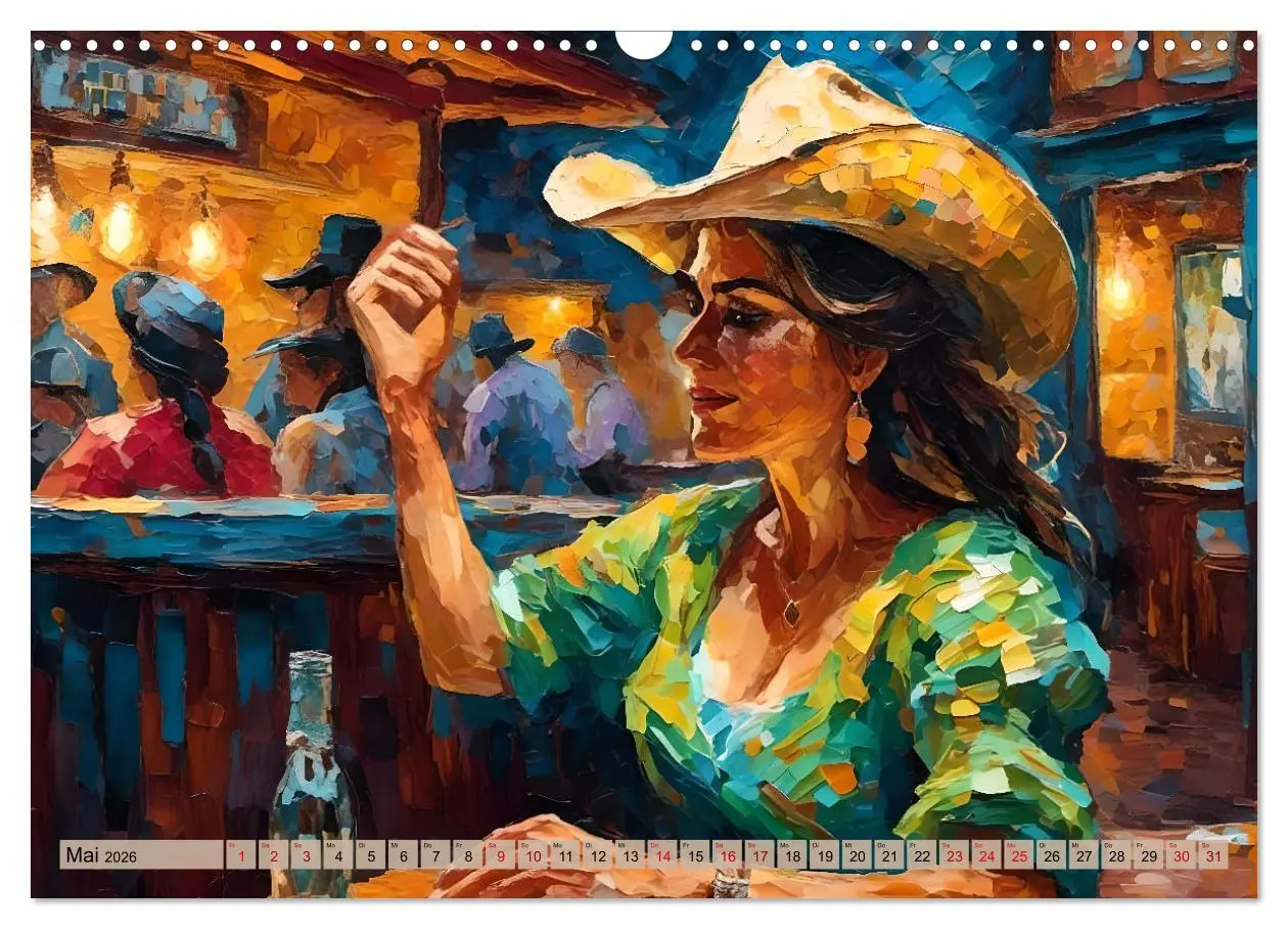 Bild: 9783457384787 | Wild West Moments (Wandkalender 2026 DIN A3 quer), CALVENDO...