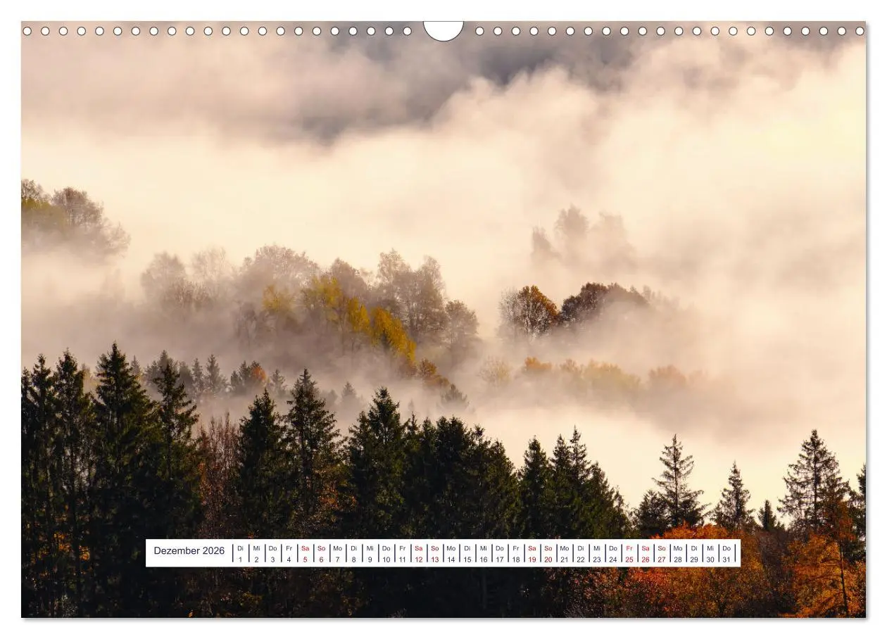 Bild: 9783457524787 | Vom Augenblick der Stille 2026 (Wandkalender 2026 DIN A3 quer),...