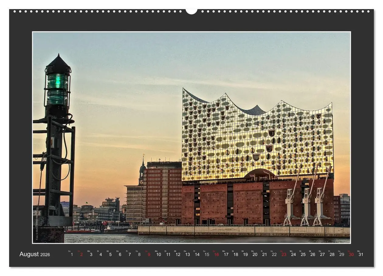 Bild: 9783457834787 | Die Elbphilharmonie Hamburg (Wandkalender 2026 DIN A2 quer),...