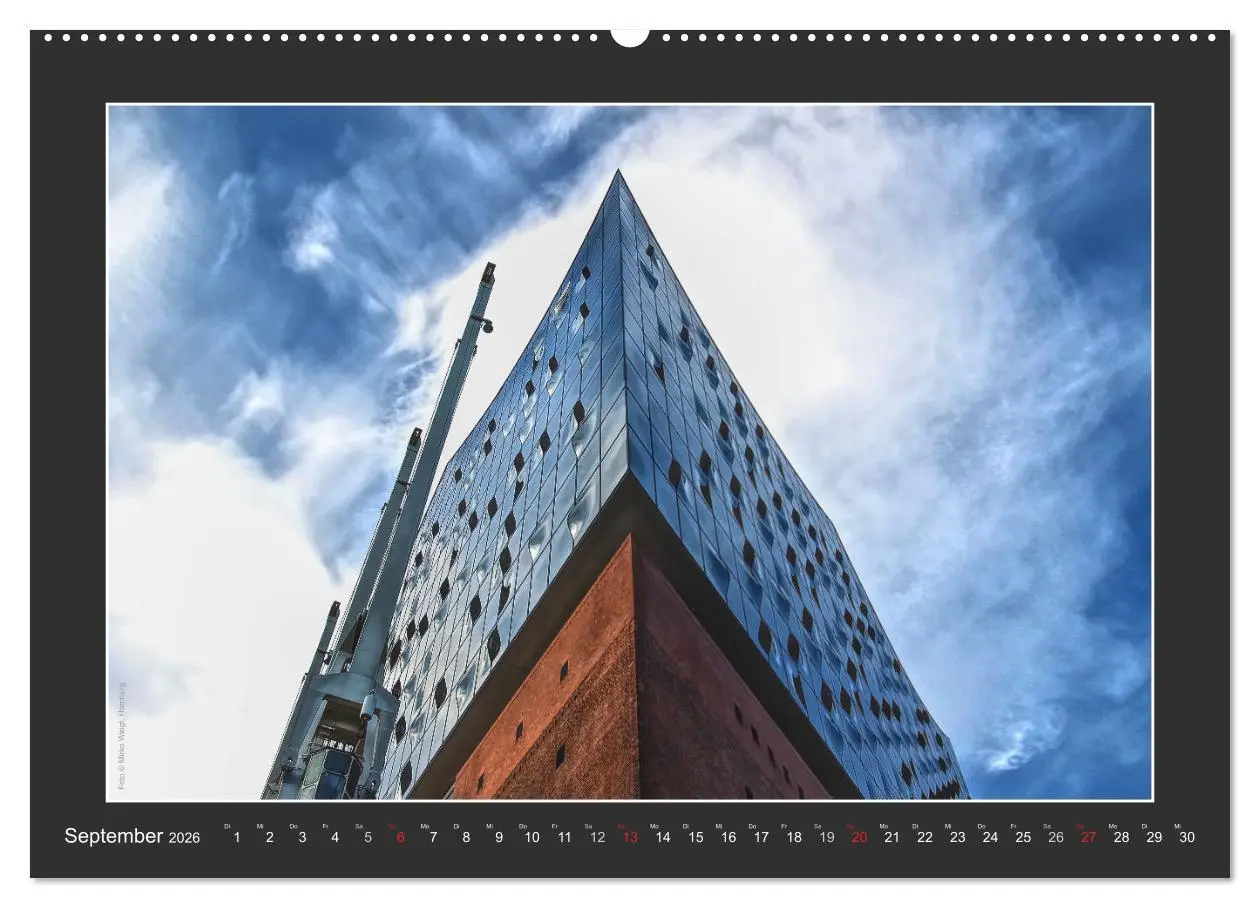 Bild: 9783457834787 | Die Elbphilharmonie Hamburg (Wandkalender 2026 DIN A2 quer),...