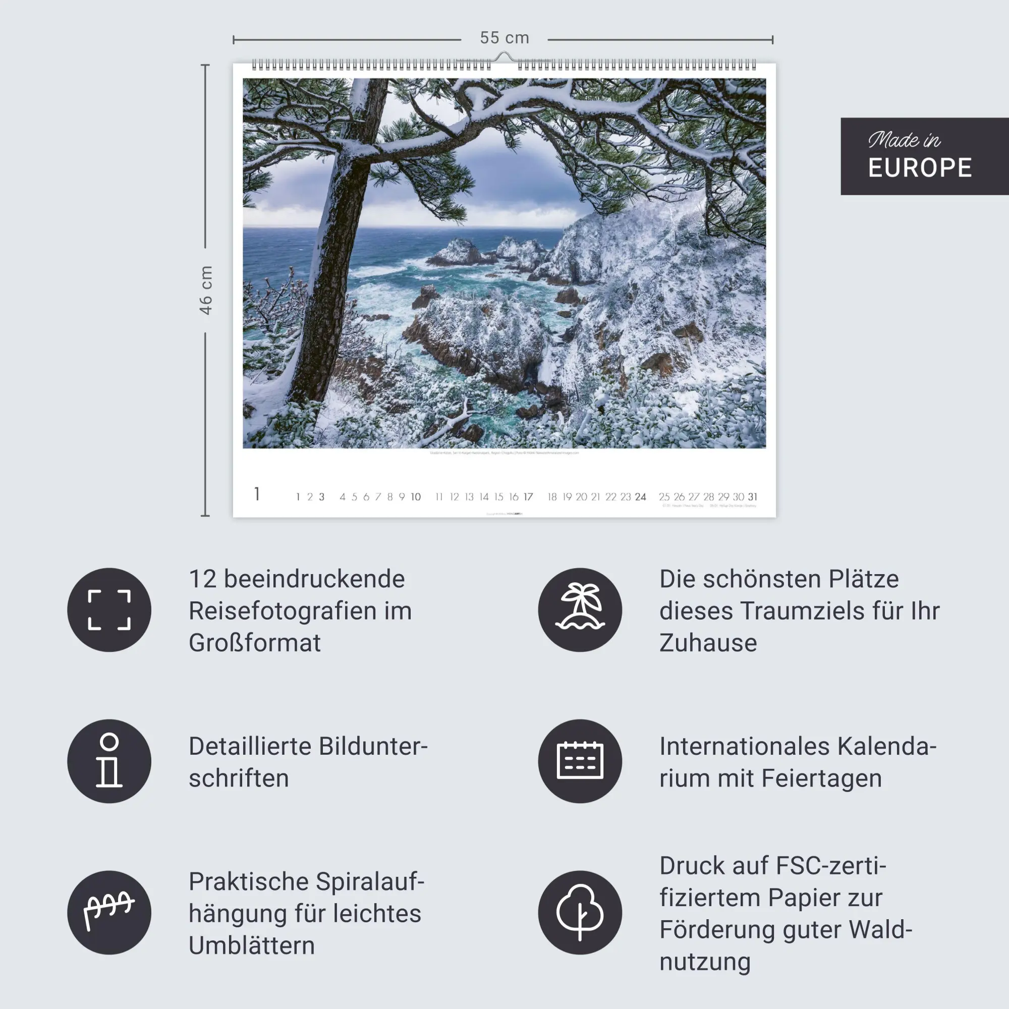 Bild: 9783839904787 | Japan 2027 - Land der Kontraste | Kalender | 14 S. | Deutsch | 2027
