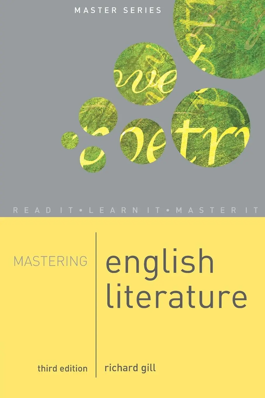 Cover: 9781403944887 | Mastering English Literature | Richard Gill | Taschenbuch | Englisch