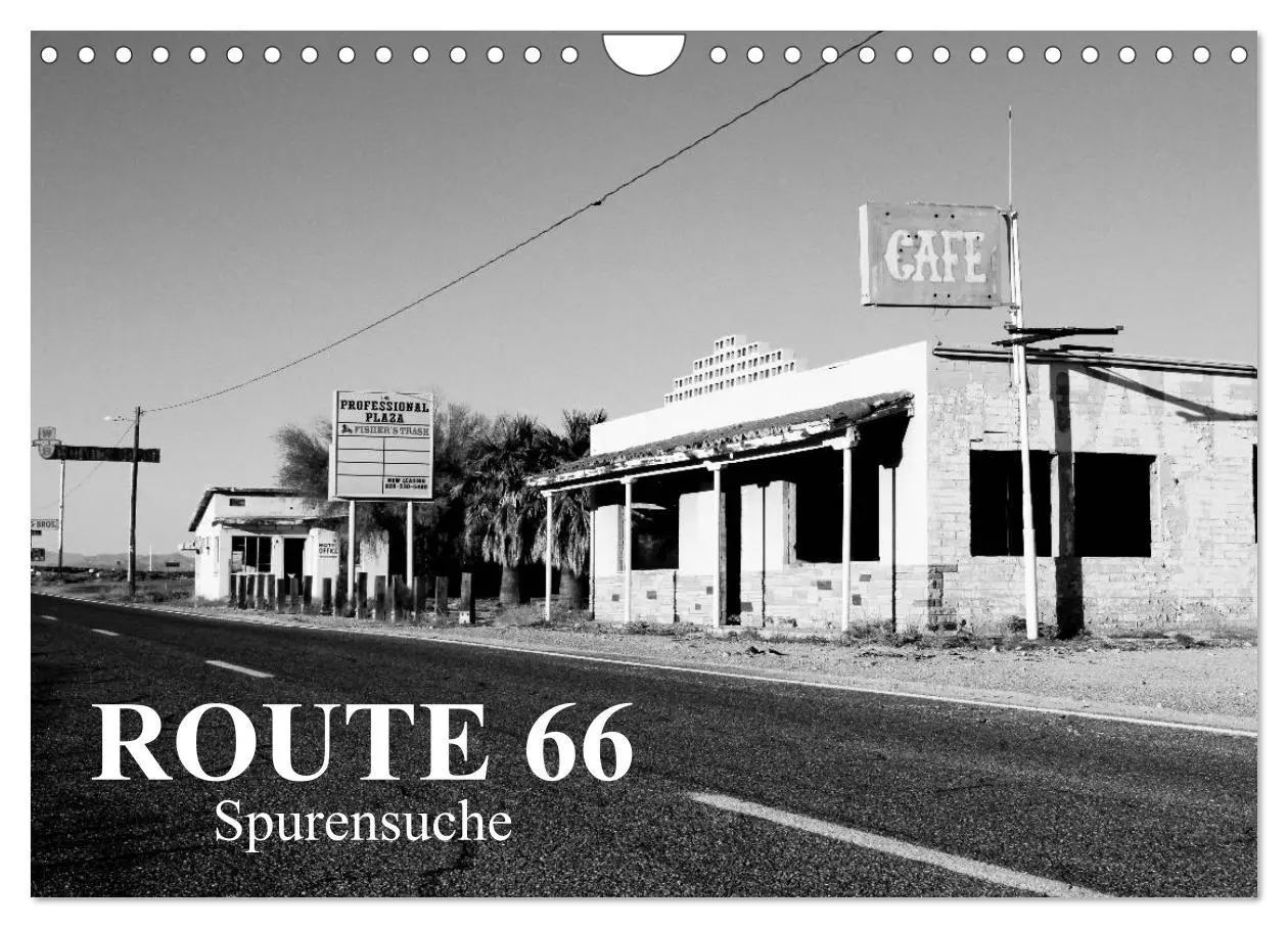 Cover: 9783516154887 | Route 66 (Wandkalender 2026 DIN A4 quer), CALVENDO Monatskalender