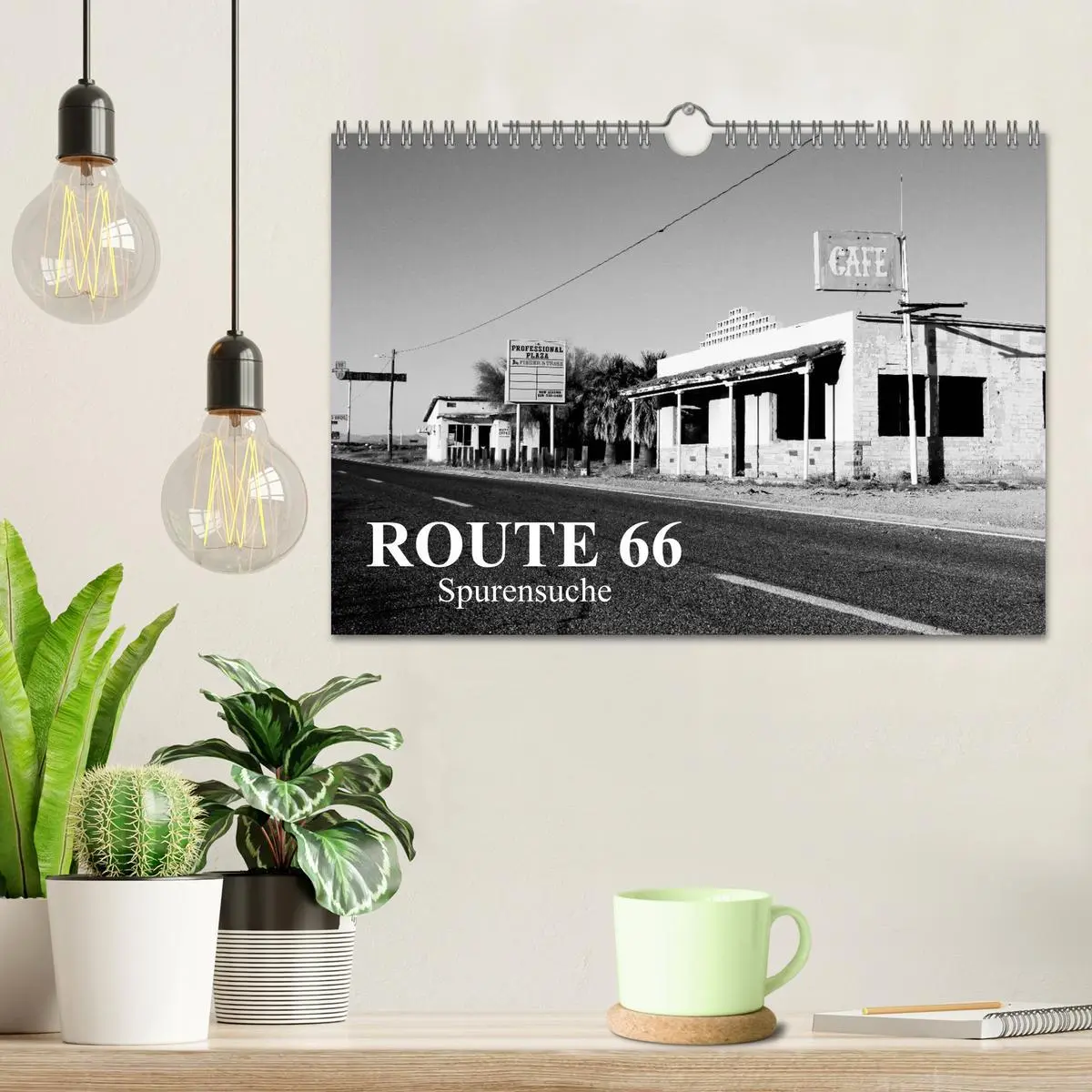 Bild: 9783516154887 | Route 66 (Wandkalender 2026 DIN A4 quer), CALVENDO Monatskalender