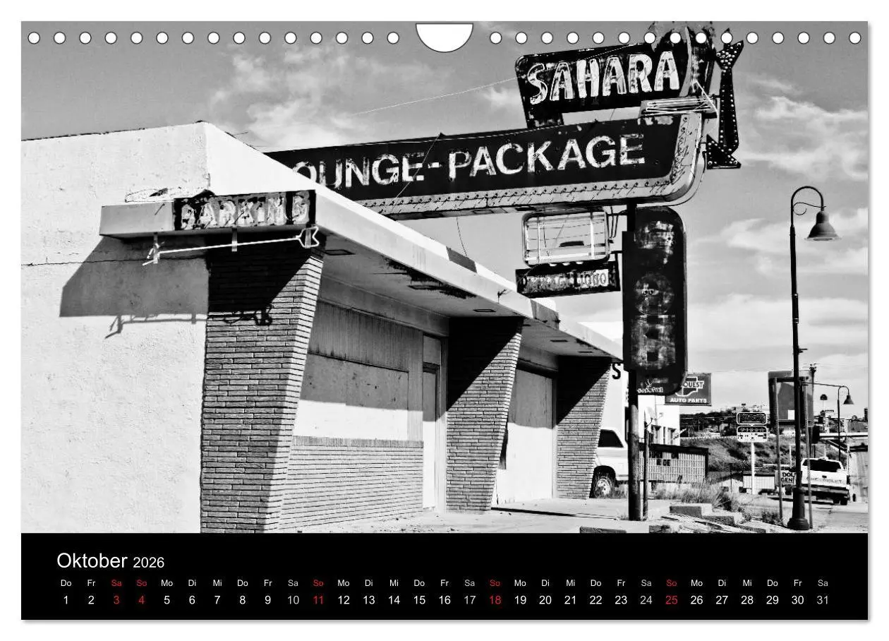 Bild: 9783516154887 | Route 66 (Wandkalender 2026 DIN A4 quer), CALVENDO Monatskalender
