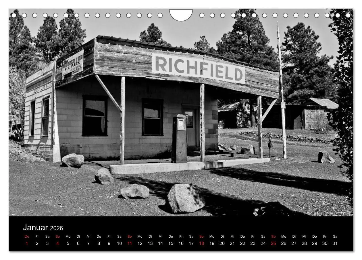 Bild: 9783516154887 | Route 66 (Wandkalender 2026 DIN A4 quer), CALVENDO Monatskalender