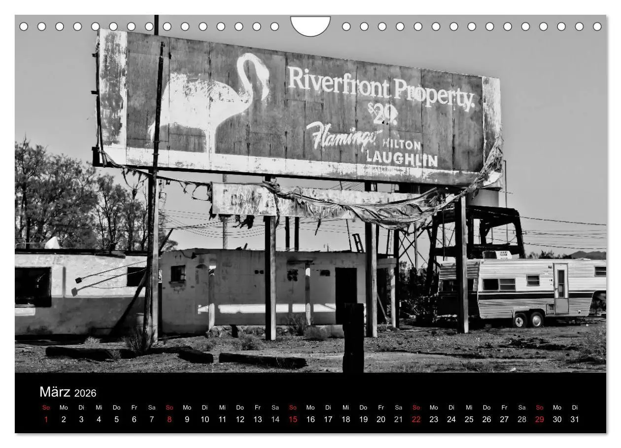 Bild: 9783516154887 | Route 66 (Wandkalender 2026 DIN A4 quer), CALVENDO Monatskalender