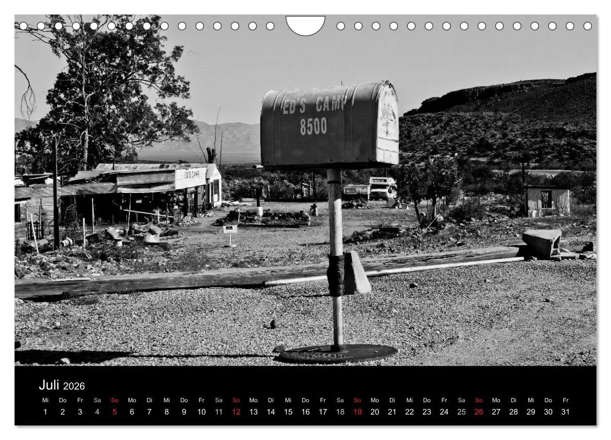 Bild: 9783516154887 | Route 66 (Wandkalender 2026 DIN A4 quer), CALVENDO Monatskalender