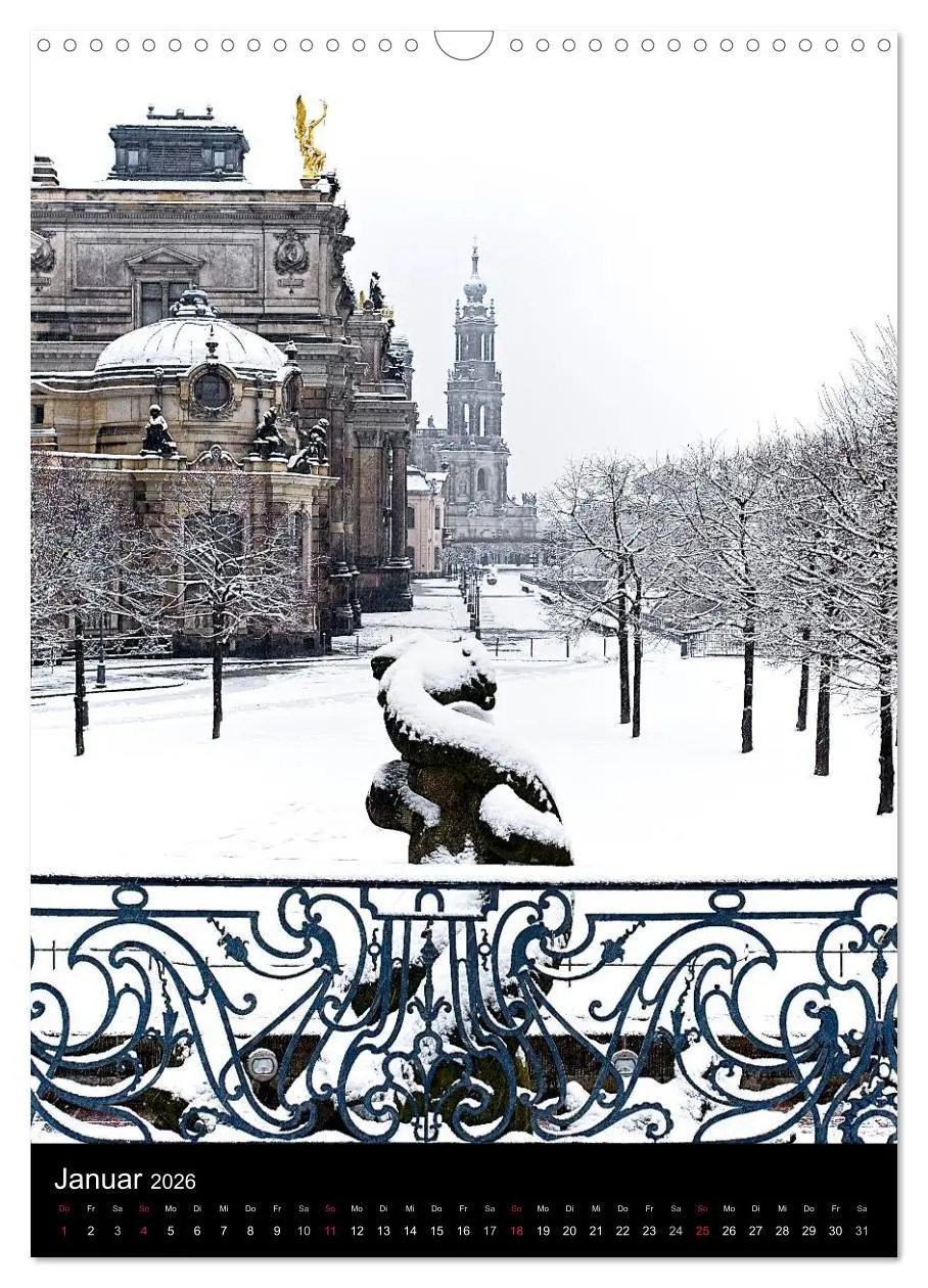 Bild: 9783516464887 | Die wunderschöne Stadt Dresden (Wandkalender 2026 DIN A3 hoch),...