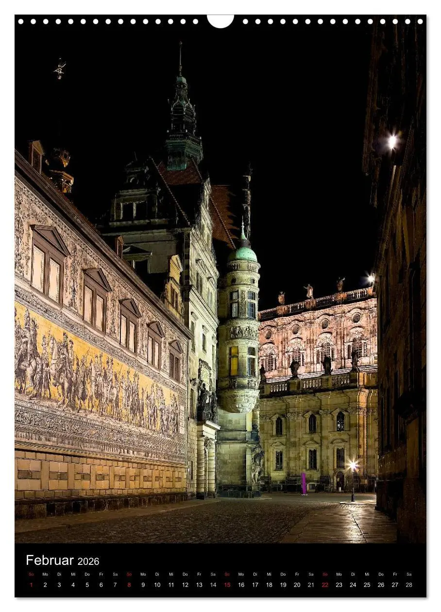 Bild: 9783516464887 | Die wunderschöne Stadt Dresden (Wandkalender 2026 DIN A3 hoch),...