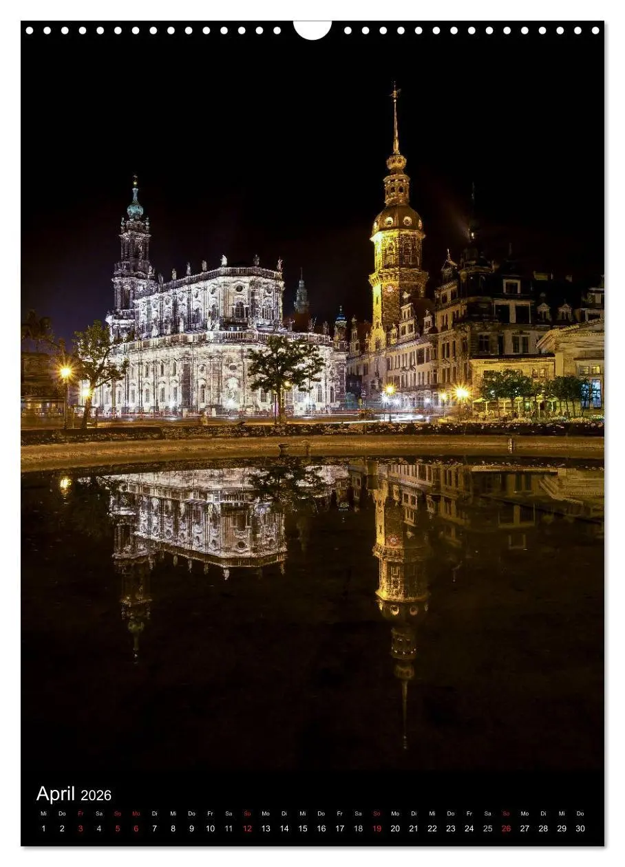 Bild: 9783516464887 | Die wunderschöne Stadt Dresden (Wandkalender 2026 DIN A3 hoch),...