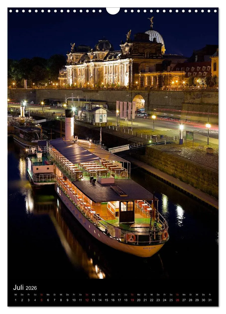 Bild: 9783516464887 | Die wunderschöne Stadt Dresden (Wandkalender 2026 DIN A3 hoch),...