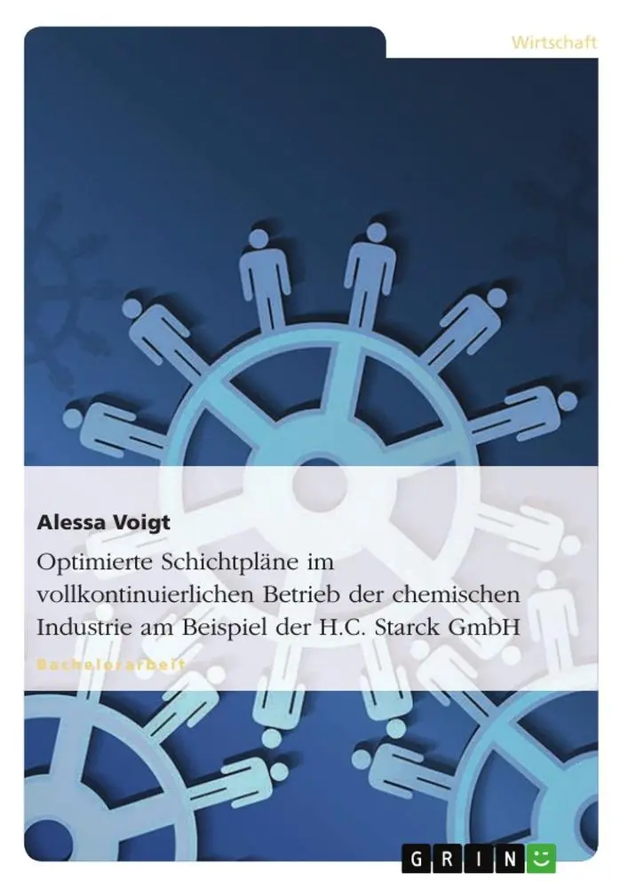 Cover: 9783656504887 | Optimierte Schichtpläne im vollkontinuierlichen Betrieb der...