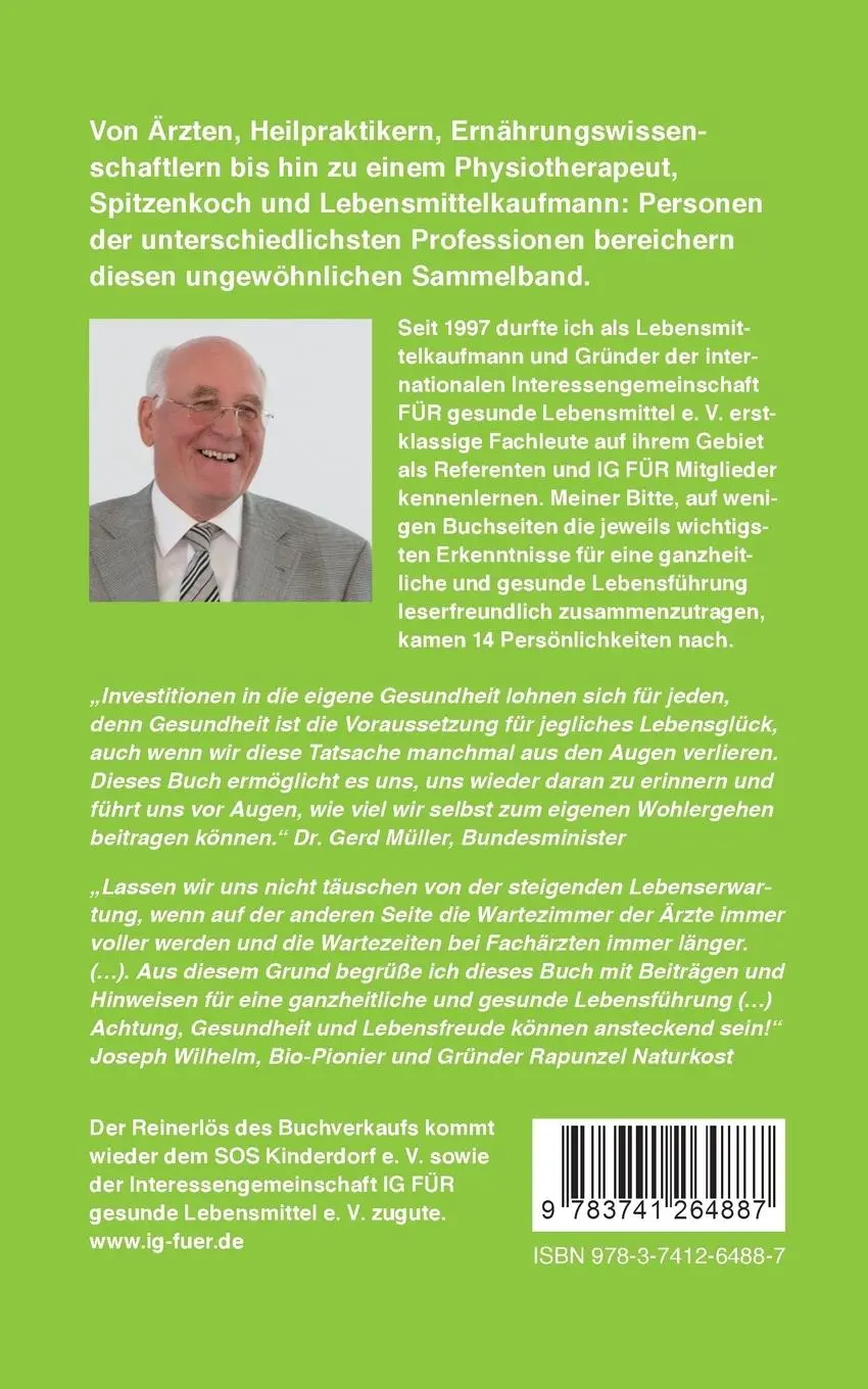 Rückseite: 9783741264887 | Gesund durchs Leben | Georg Sedlmaier | Taschenbuch | 248 S. | Deutsch