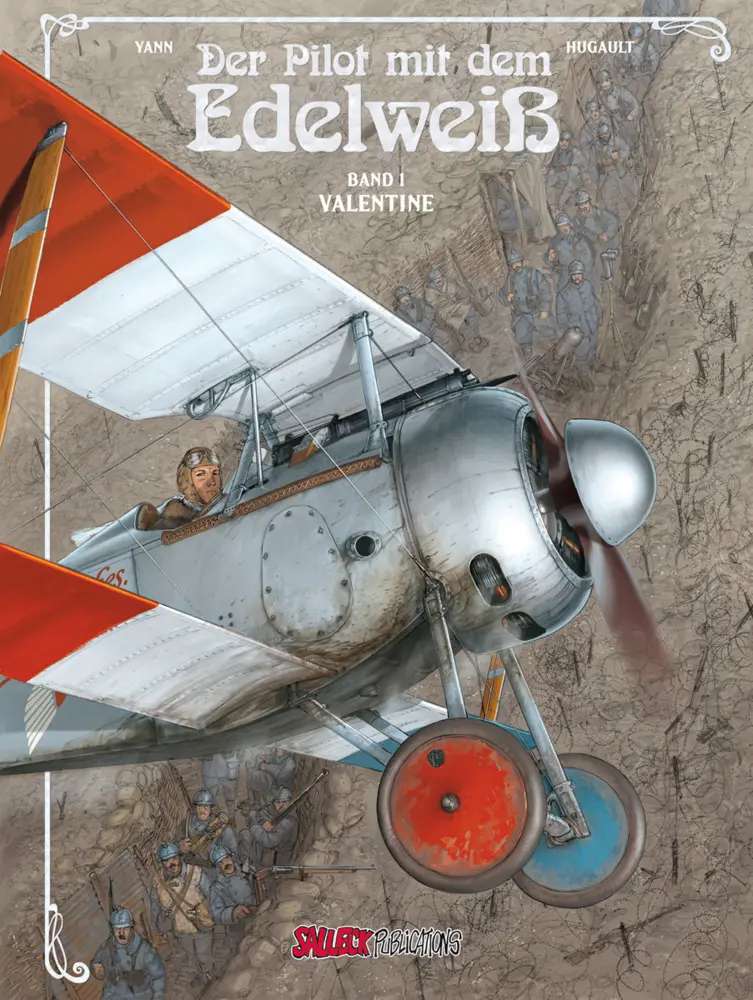 Cover: 9783899084887 | Der Pilot mit dem Edelweiß - Valentine | Yann (u. a.) | Buch | 48 S.