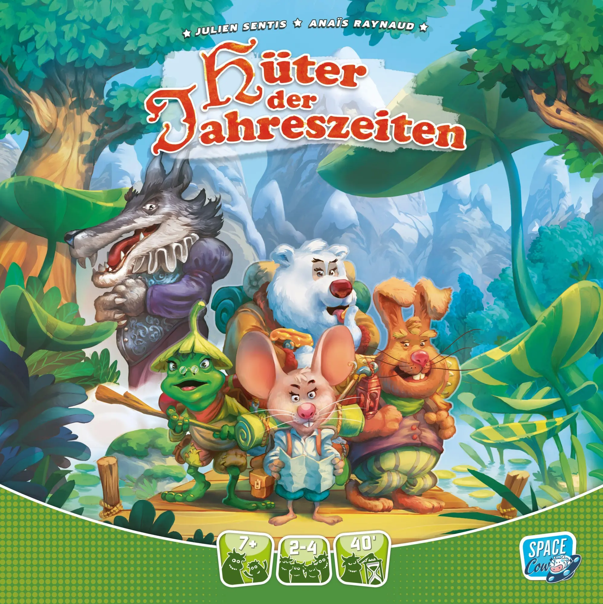 Cover: 3558380114987 | Hüter der Jahreszeiten | Julien Sentis (u. a.) | Spiel | SCOD0113
