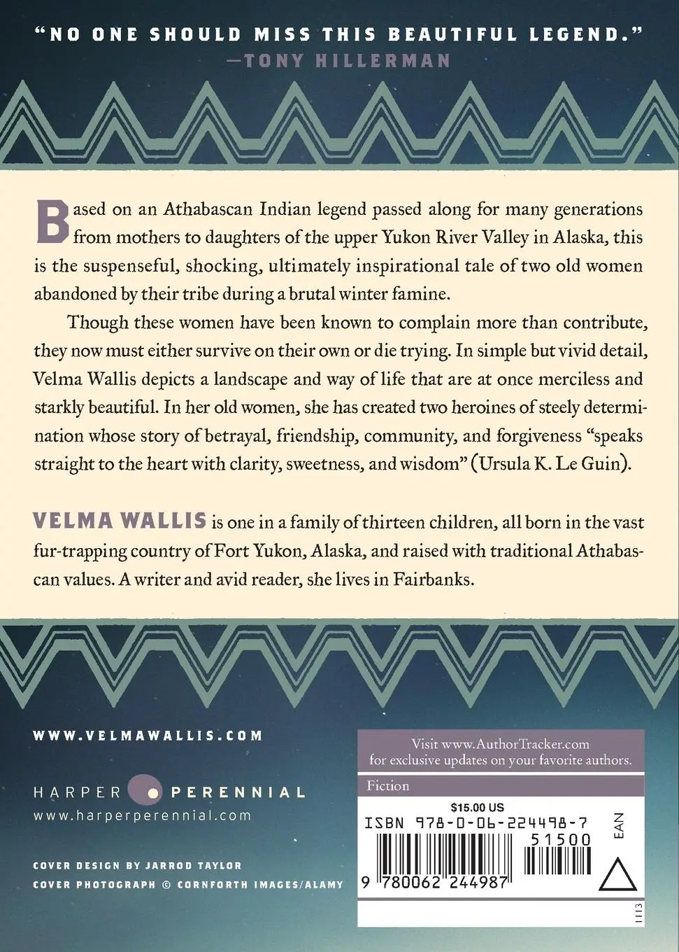 Rückseite: 9780062244987 | Two Old Women | An Alaska Legend of Betrayal, Courage and Survival