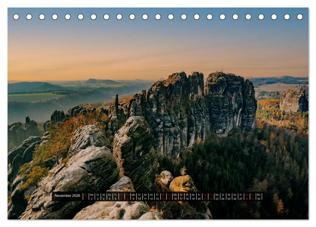 Bild: 9783457504987 | Naturparadies Sächsische Schweiz (Tischkalender 2026 DIN A5 quer),...