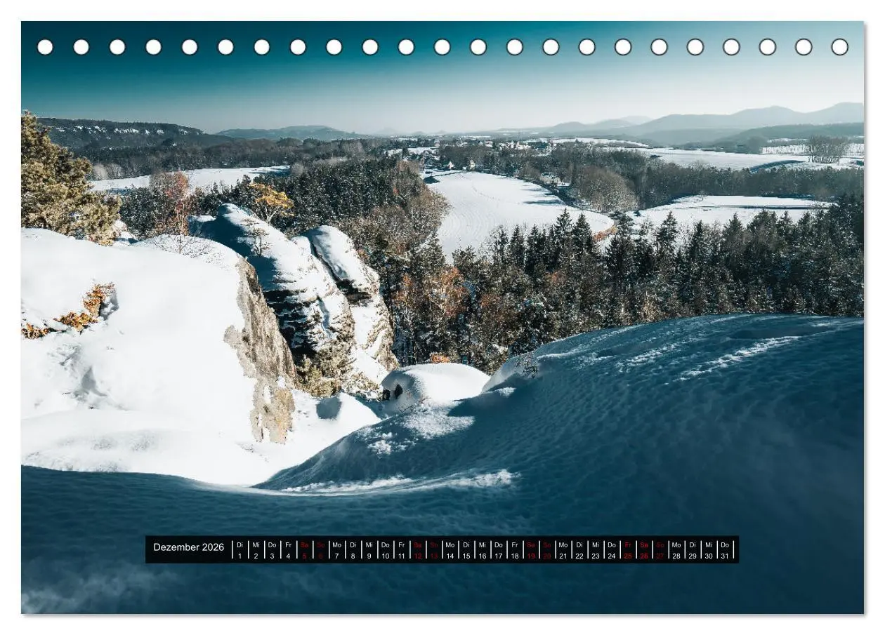 Bild: 9783457504987 | Naturparadies Sächsische Schweiz (Tischkalender 2026 DIN A5 quer),...