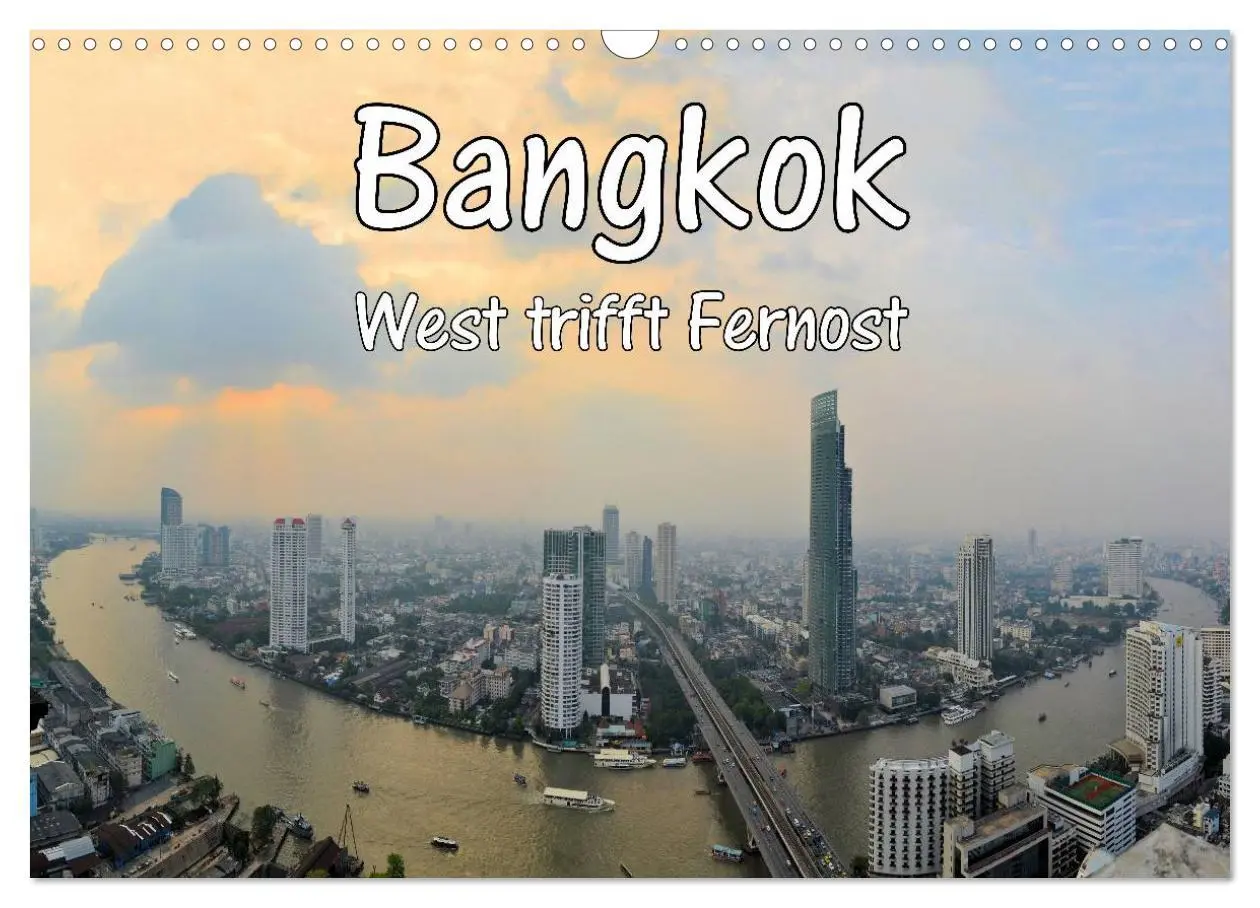 Cover: 9783457984987 | Bangkok: West trifft Fernost (Wandkalender 2026 DIN A3 quer),...
