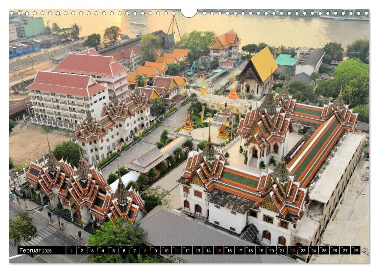 Bild: 9783457984987 | Bangkok: West trifft Fernost (Wandkalender 2026 DIN A3 quer),...