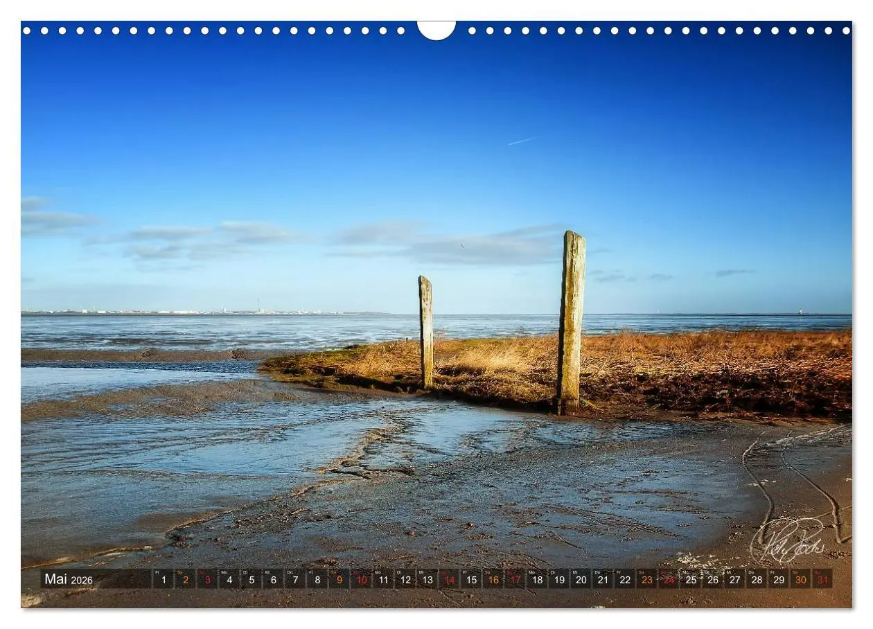 Bild: 9783516144987 | Friesland - Watt und Nordsee / CH-Version (Wandkalender 2026 DIN A3...