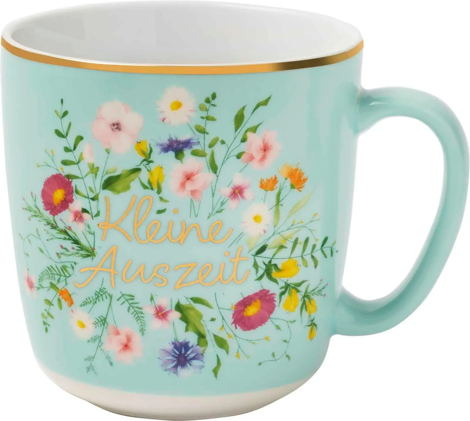 Cover: 4036442015087 | Blütenträume Kaffeebecher "Kleine Auszeit", 350 ml | Groh Verlag