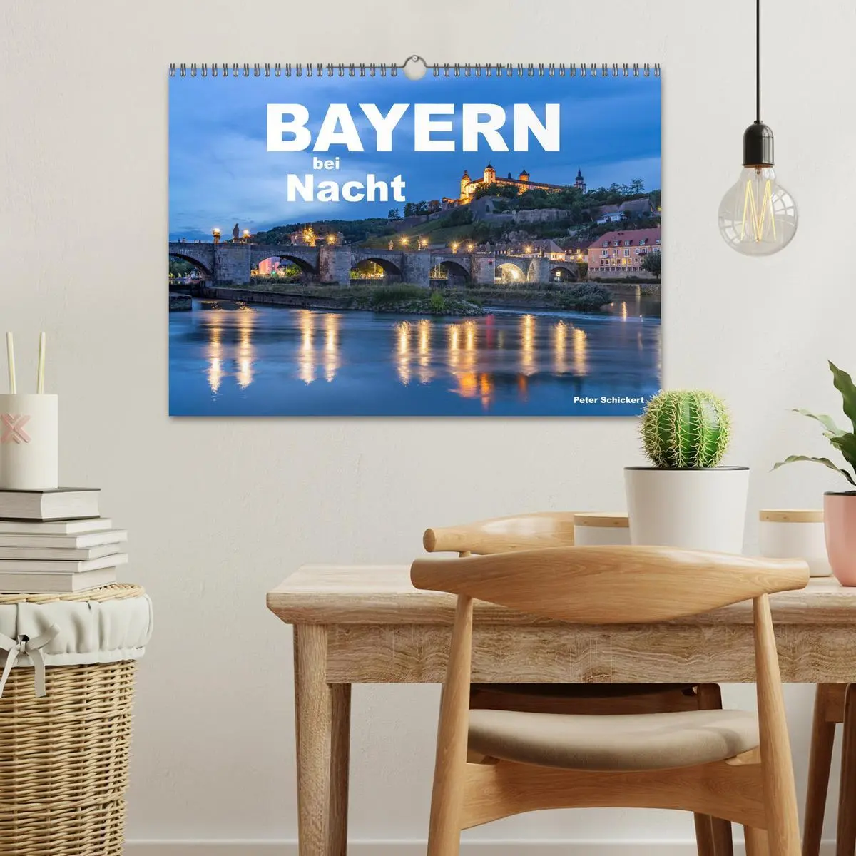 Bild: 9783457635087 | Bayern bei Nacht (Wandkalender 2026 DIN A3 quer), CALVENDO...